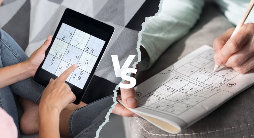 Sudoku Online vs Offline—Pros & Cons Of App & Paper Form